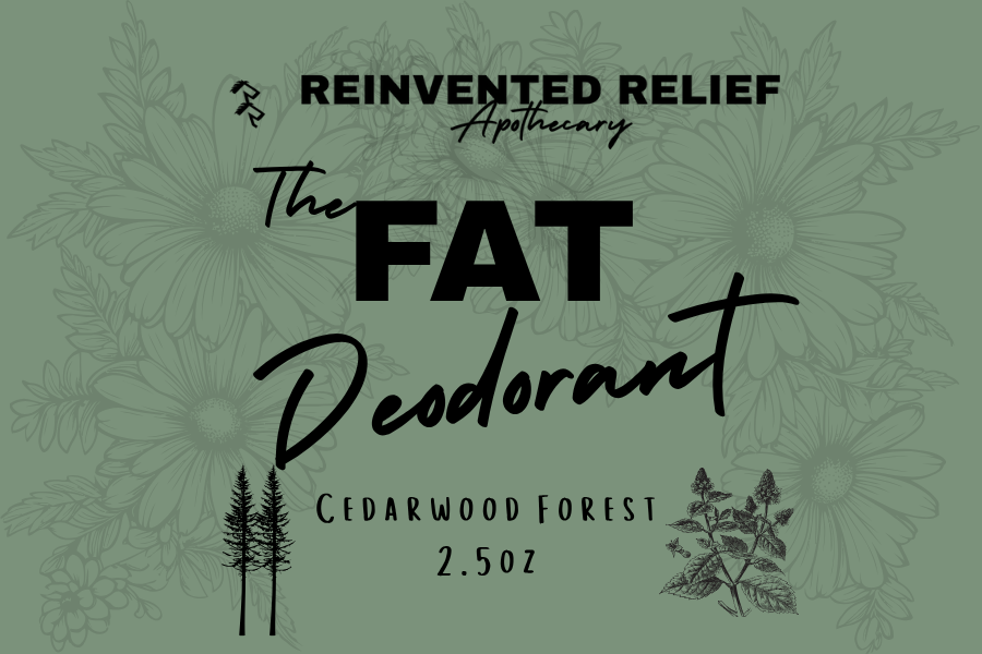 The FAT Deodorant Stick - Tallow Magnesium Deodorant