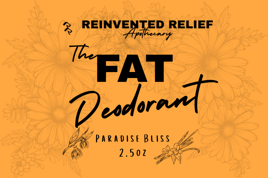 The FAT Deodorant Stick - Tallow Magnesium Deodorant