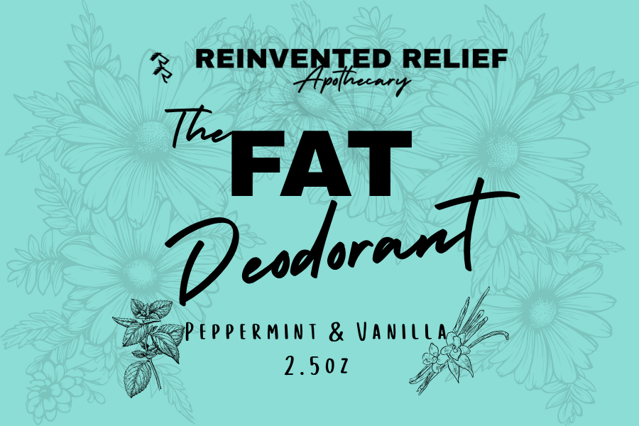 The FAT Deodorant Stick - Tallow Magnesium Deodorant