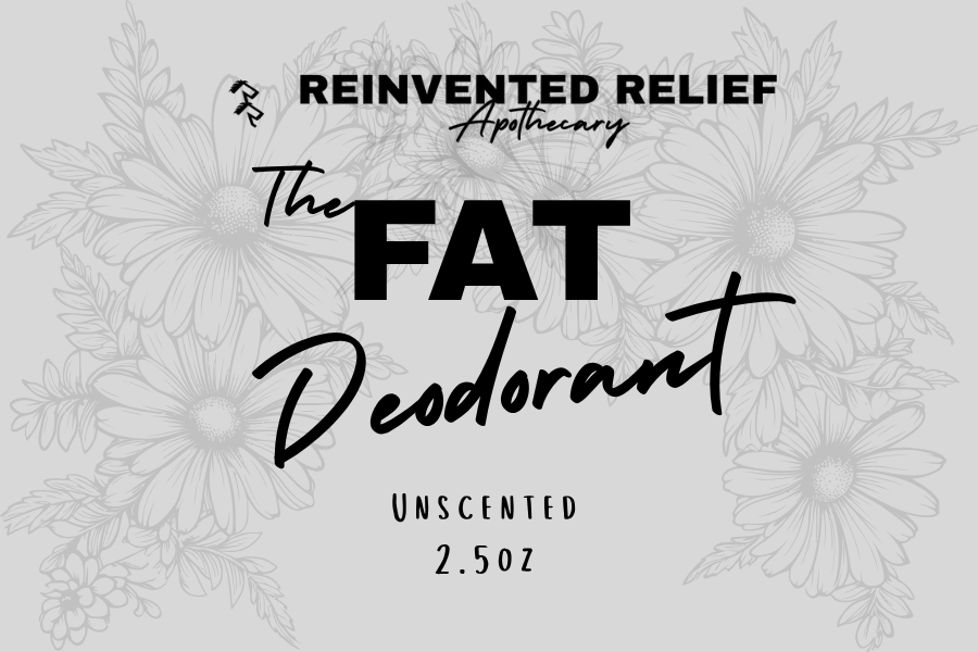 The FAT Deodorant Stick - Tallow Magnesium Deodorant