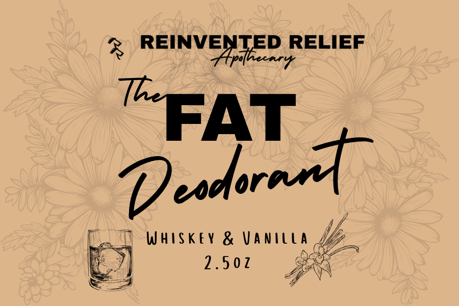 The FAT Deodorant Stick - Tallow Magnesium Deodorant