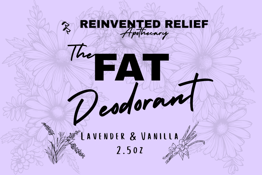 The FAT Deodorant Stick - Tallow Magnesium Deodorant