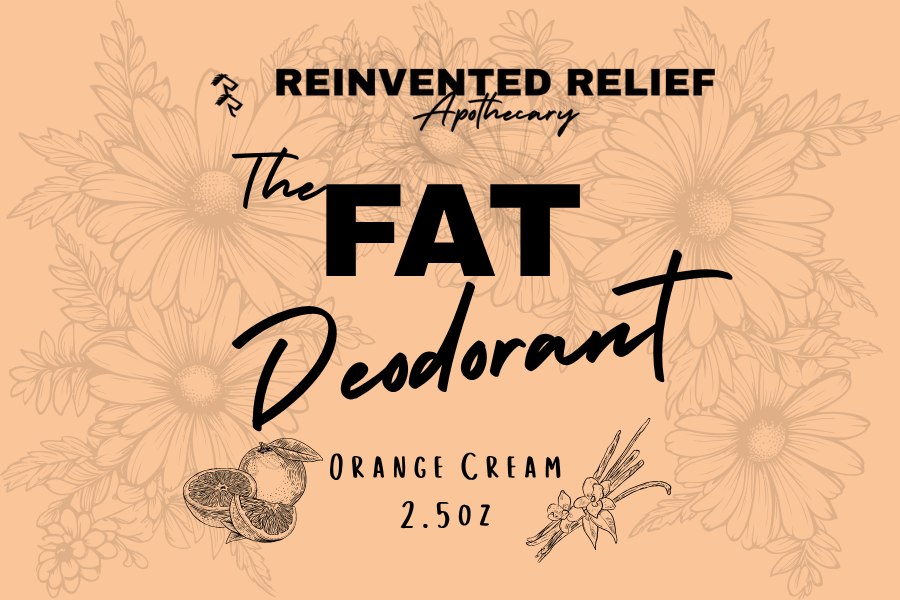 The FAT Deodorant Stick - Tallow Magnesium Deodorant