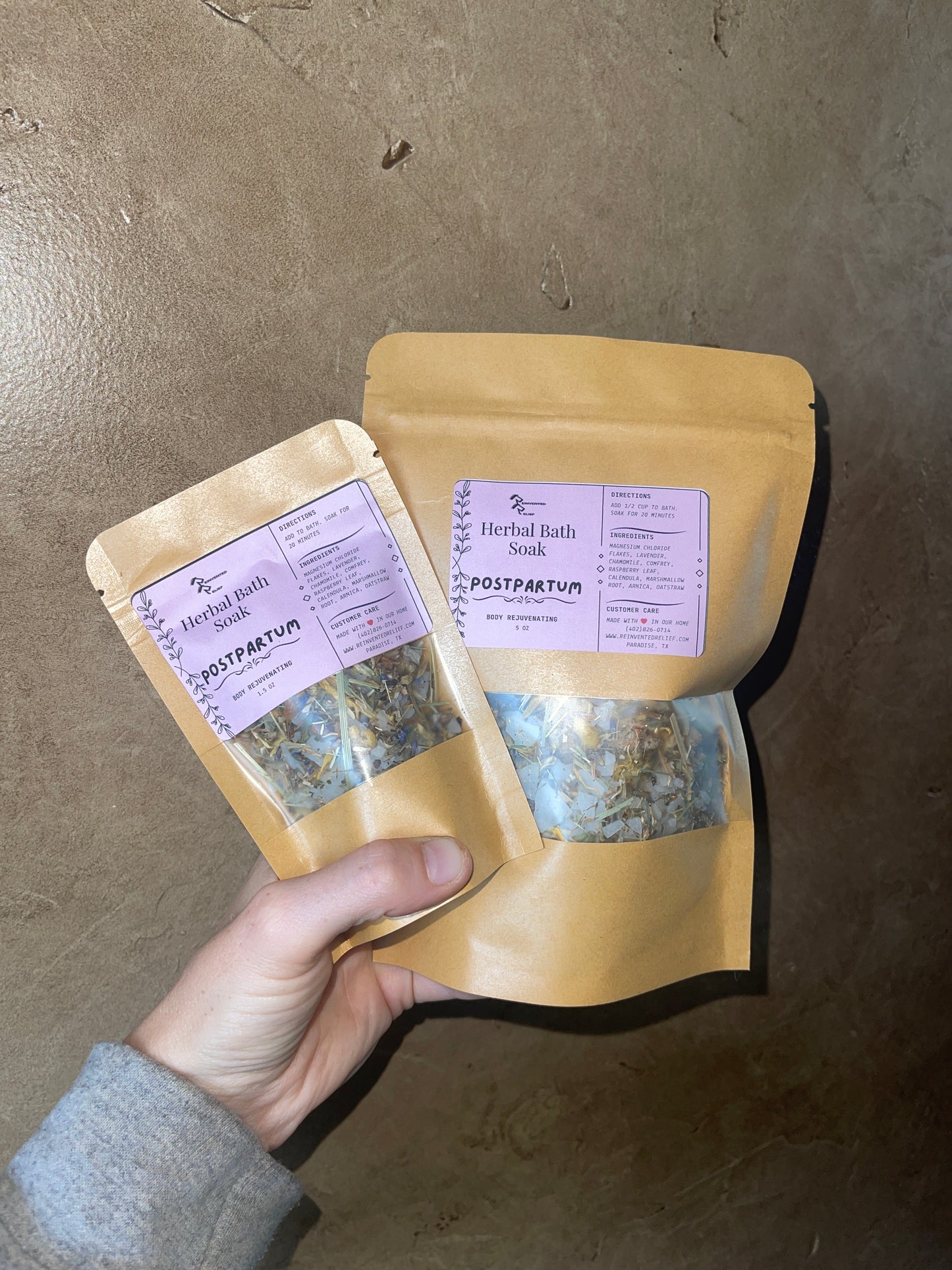 Postpartum Herbal Bath Soak