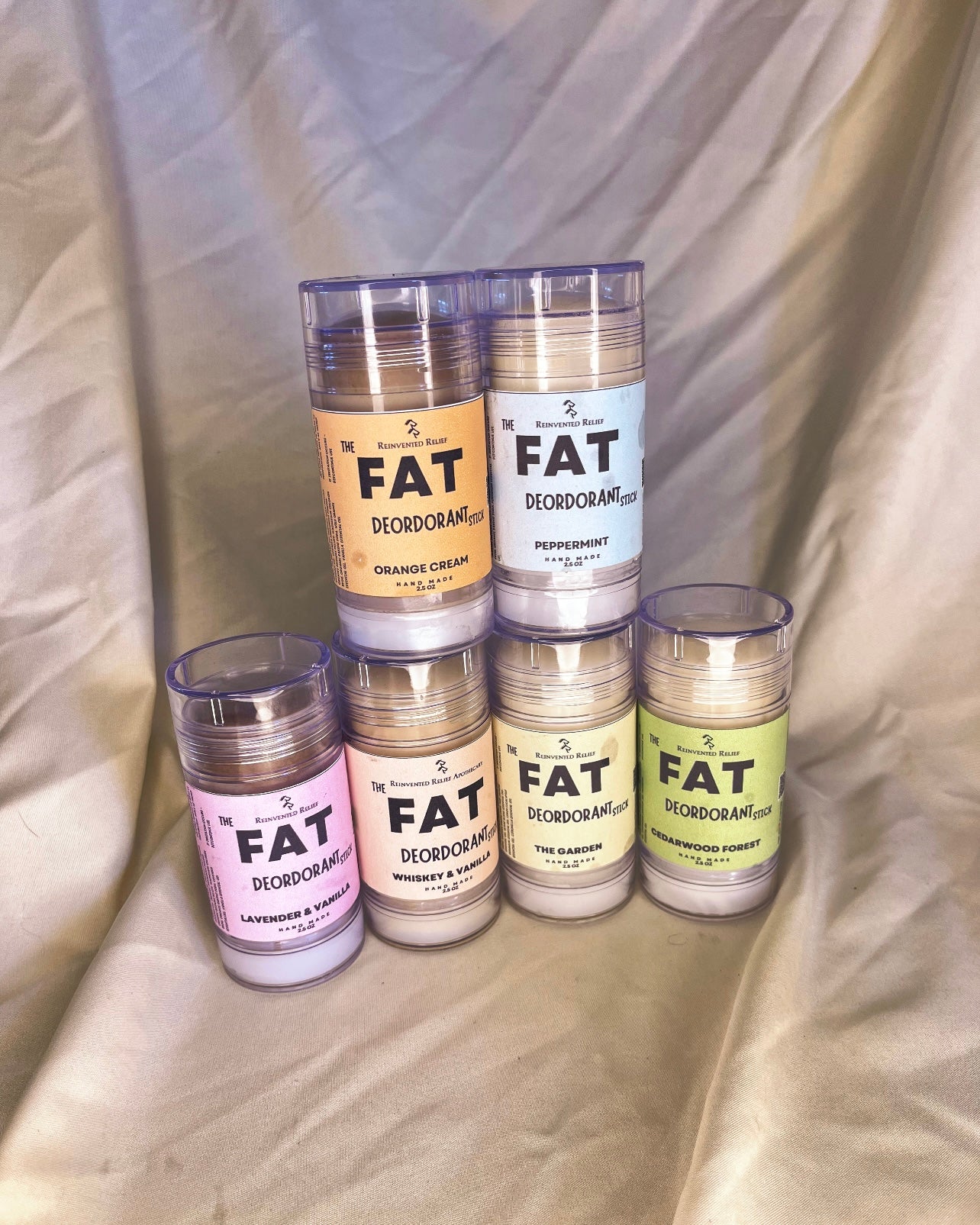 The FAT Deodorant Stick - Tallow Magnesium Deodorant
