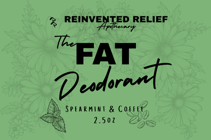 The FAT Deodorant Stick - Tallow Magnesium Deodorant